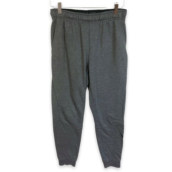Nike Pants - Nike Dri Fit Womens Jogger Sweatpants Gray Size Small Athletic Swoosh